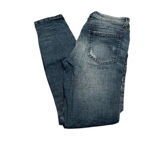 SISLEY Ginevra distressed skinny jeans